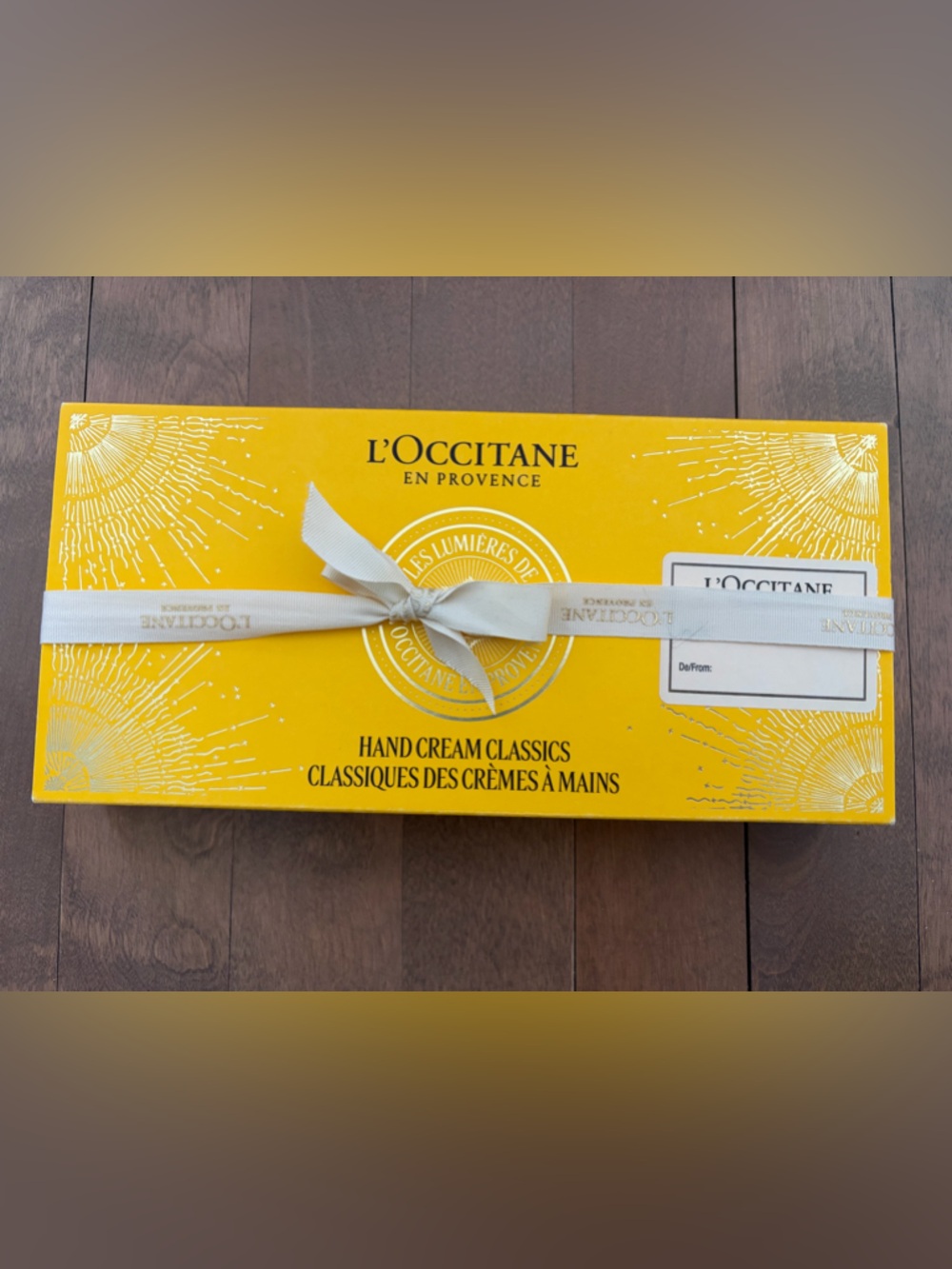 L'OCCITANE hand cream gift box (6 creams) NEW IN BOX